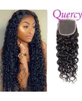 10A lace closure 4*4inch water wave 