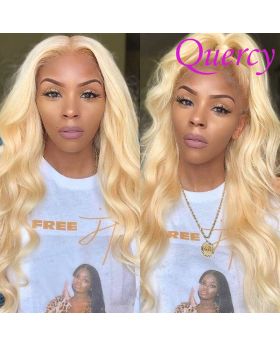 Blonde #613 lace front wig body wave 150% density