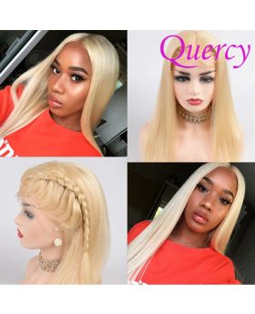 Blonde #613 lace front wig straight 180% density